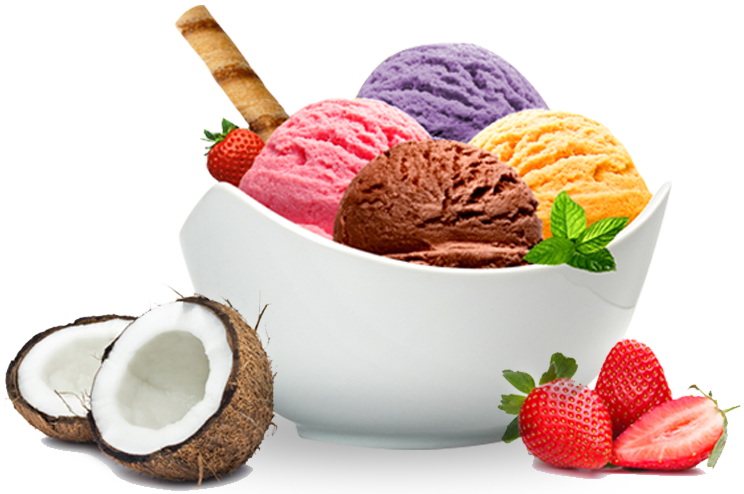 Png Sorvete - Jm Posner Mine And Yours Ice Cream Maker (744x494), Png Download