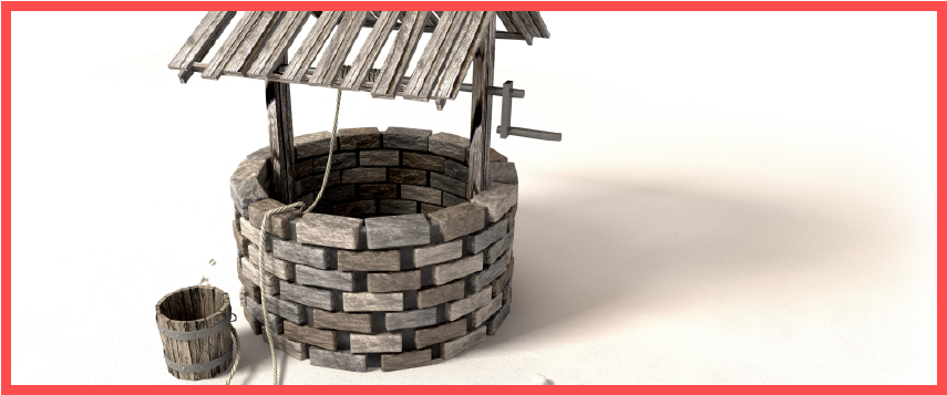 Water Well - Well Of Water (960x400), Png Download