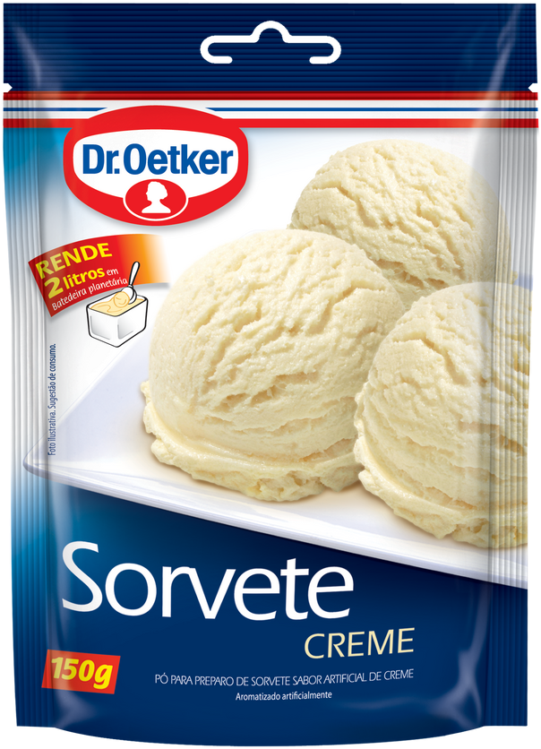 Sorvete De Creme Dr Oetker (636x874), Png Download