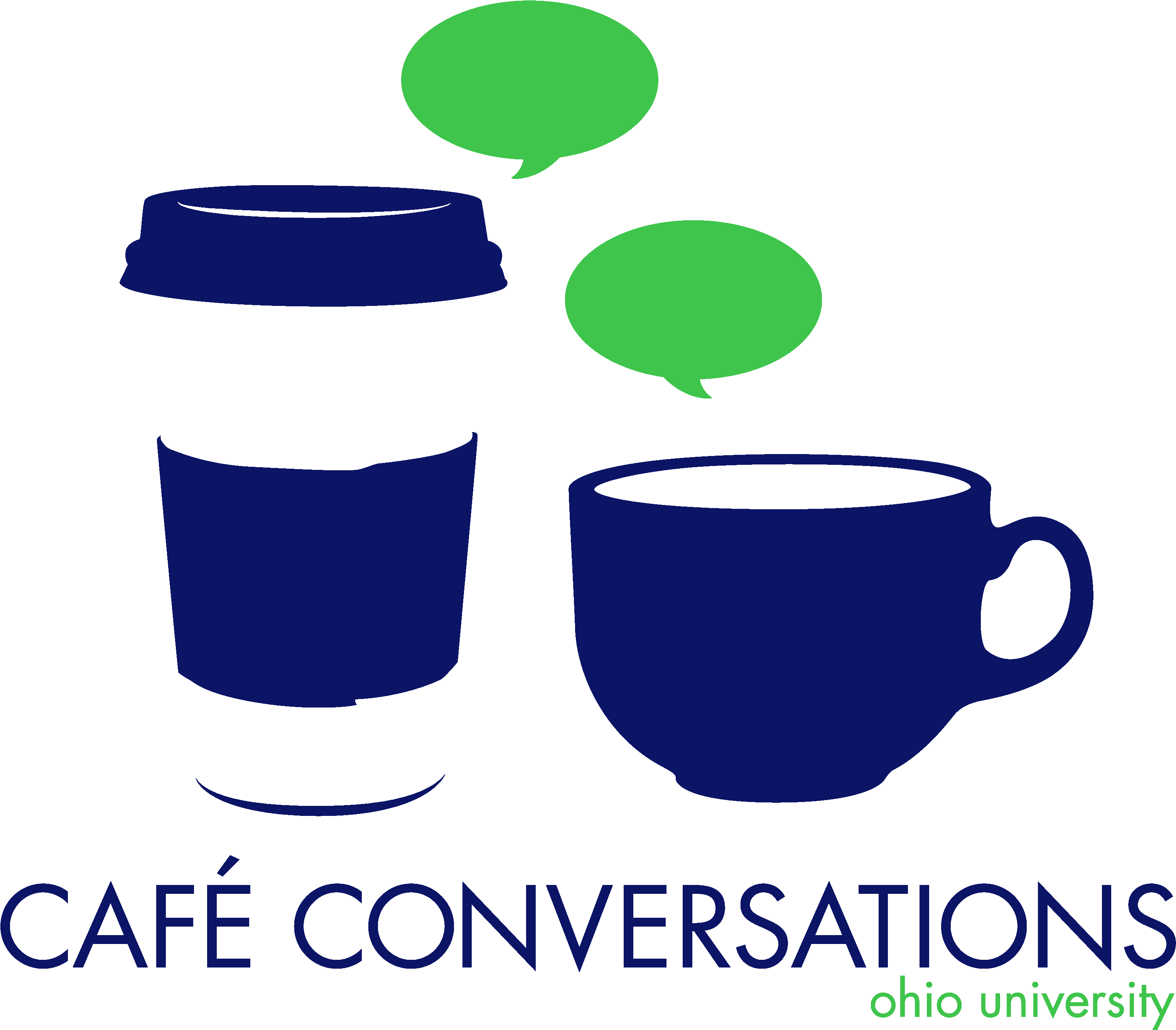 Café Conversations Are Part Of Ohio University's Café - Color (3192x3430), Png Download