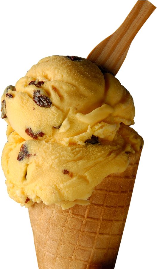 Passas - Sorvete De Creme Com Passas (600x900), Png Download
