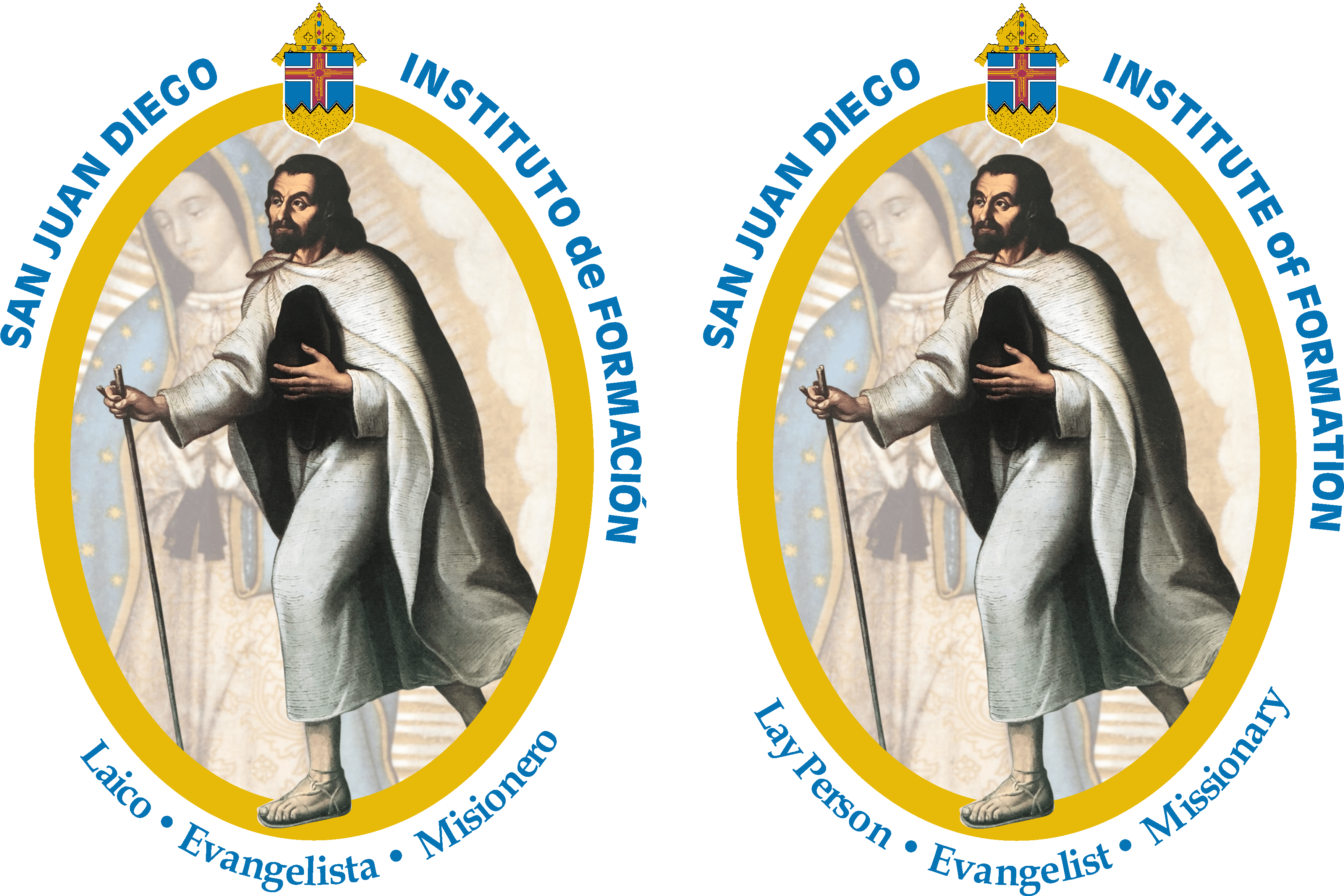 Cropped Sjd Institute Logo 2018 Spa And Eng - | San Juan Diego Institute Of Formation (3634x2356), Png Download