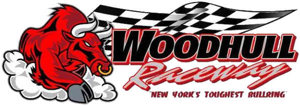 Presented By Pepsi/mountain Dew - Woodhull Raceway Logo (621x224), Png Download