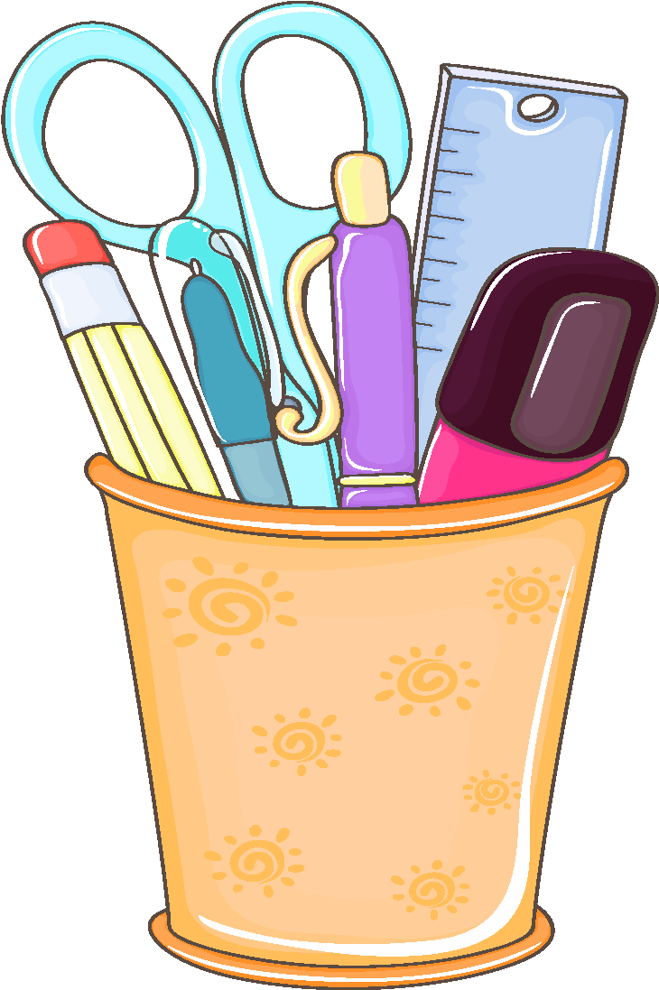 Útiles Escolares En El Titular De La Pluma Del Vector - Euclidean Vector (1772x1378), Png Download