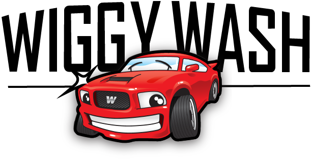 Menu - Wiggy Wash Logo (611x313), Png Download