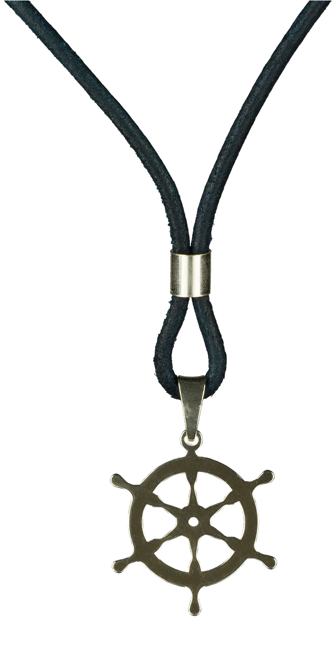 Colgante Timon Plata Cuero Azul - Collar Timon Png (933x1400), Png Download