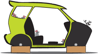 City Car (411x320), Png Download