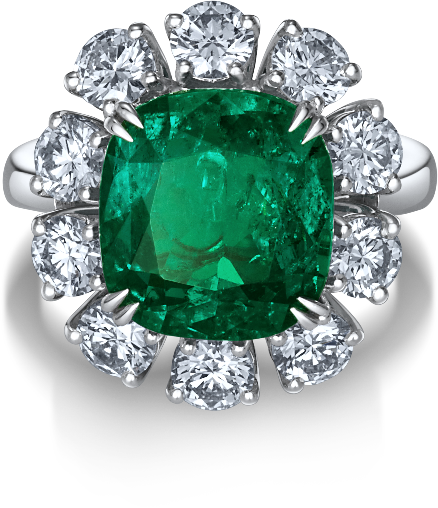 Emeralds Typically Have Inclusions That Are Visible - Suen Jewellers (3823x3822), Png Download