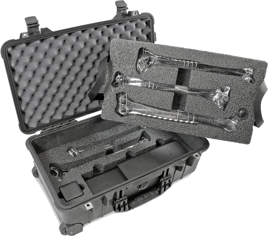 Cases By Source - Custom Aluminum Foam Case (1000x800), Png Download