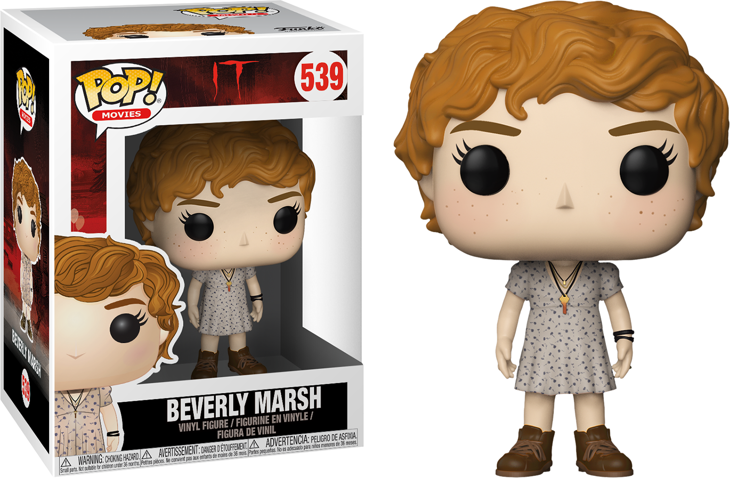 It - Beverly Marsh Funko Pop (1500x983), Png Download