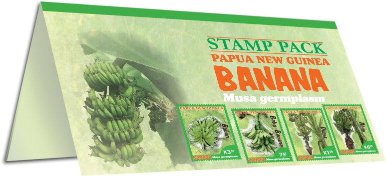 Stamp Pack - Banana (800x385), Png Download