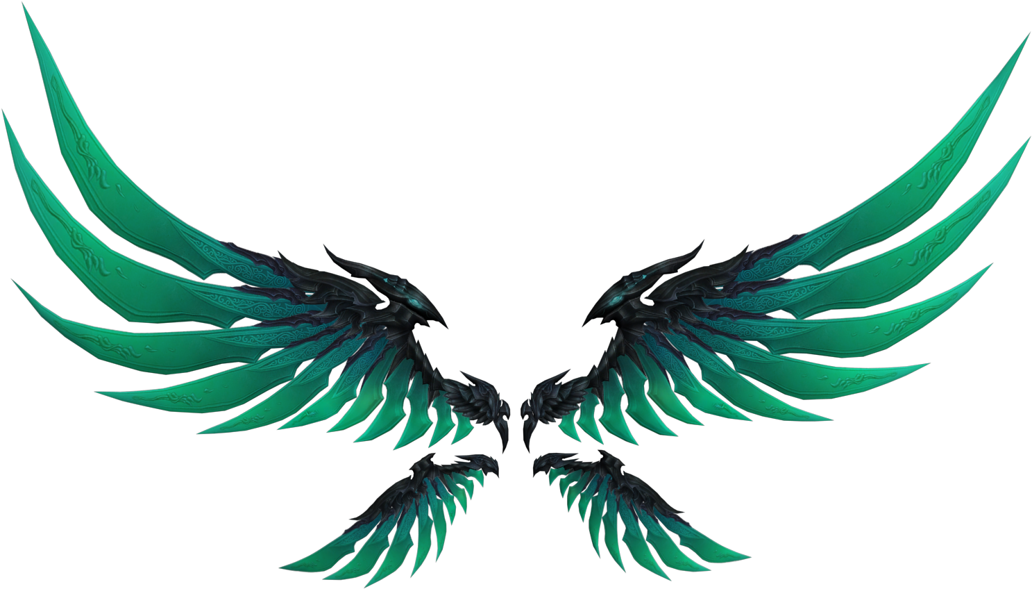 Nephrite Wings - Golden Eagle (1920x1080), Png Download