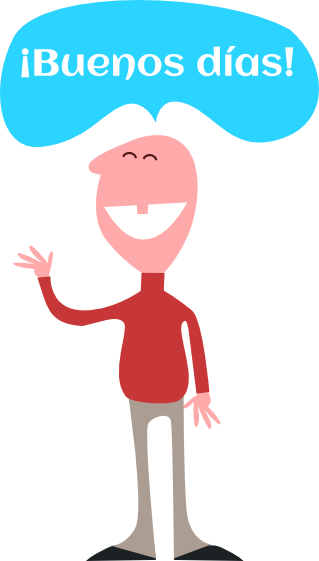 Download How To Say Good Morning In Spanish Persona Diciendo Buenos Dias Full Size Png Image Pngkit