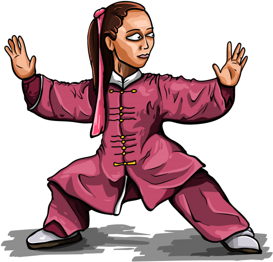 Taichi Woman - Tai Chi (650x650), Png Download