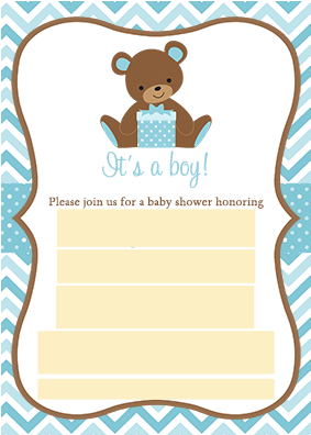Error Message - Teddy Bear Baby Shower (400x400), Png Download