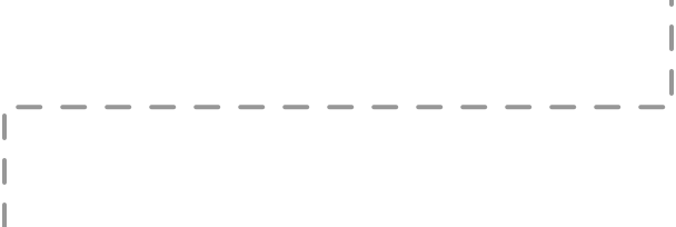 Curve Dotted - Monochrome (608x204), Png Download