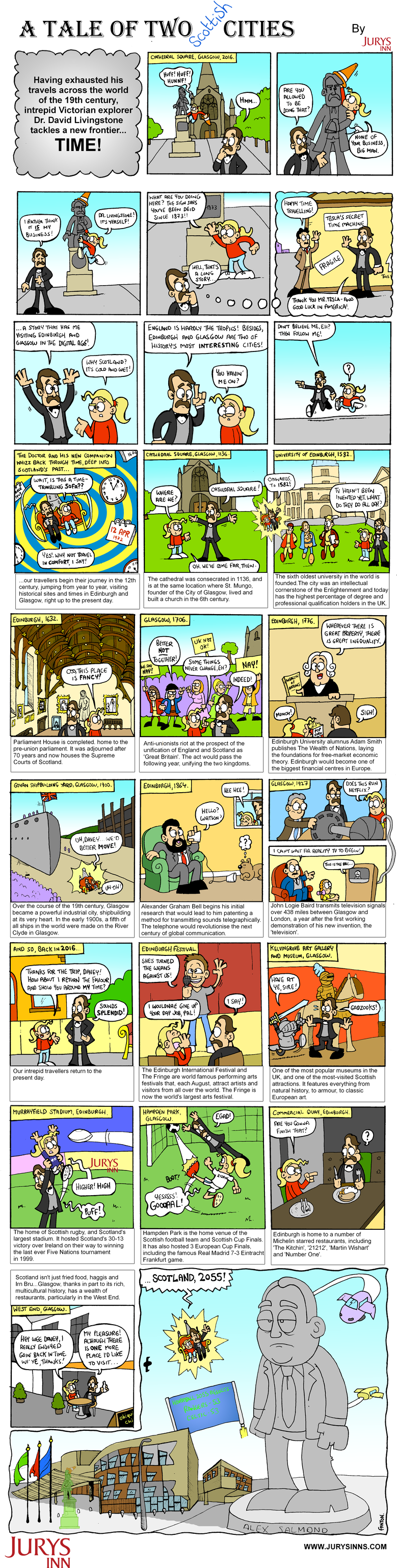 Tale Of Two Cities - Cartoon (800x3129), Png Download