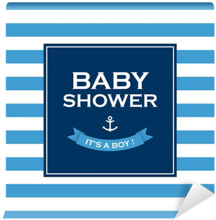 Baby Shower Card Invitation, It's A Boy - Sherry With The Bishop By Carol Biederman (400x400), Png Download