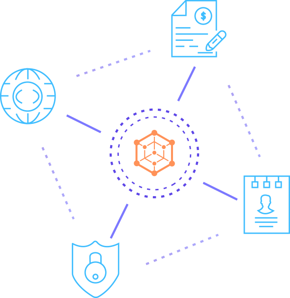 Graph Lavendar A - Ecosystem (590x606), Png Download