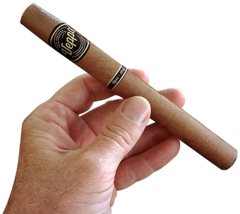 Rechargeable Electronic Cigar Kit - Hand Cigar Png (500x333), Png Download