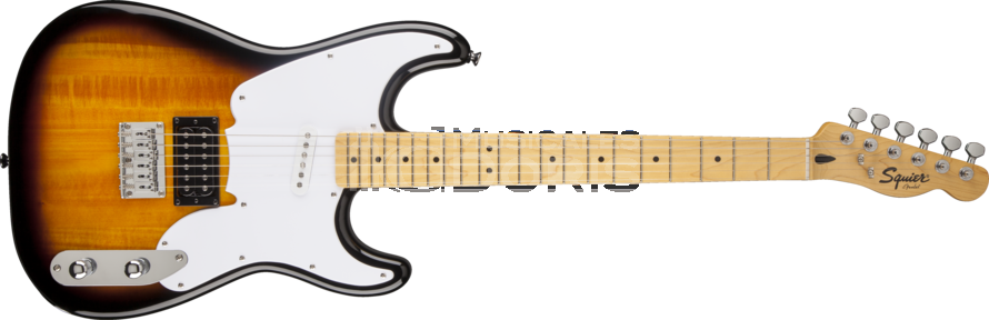 Fender Stratocaster American Standard Hh (890x288), Png Download