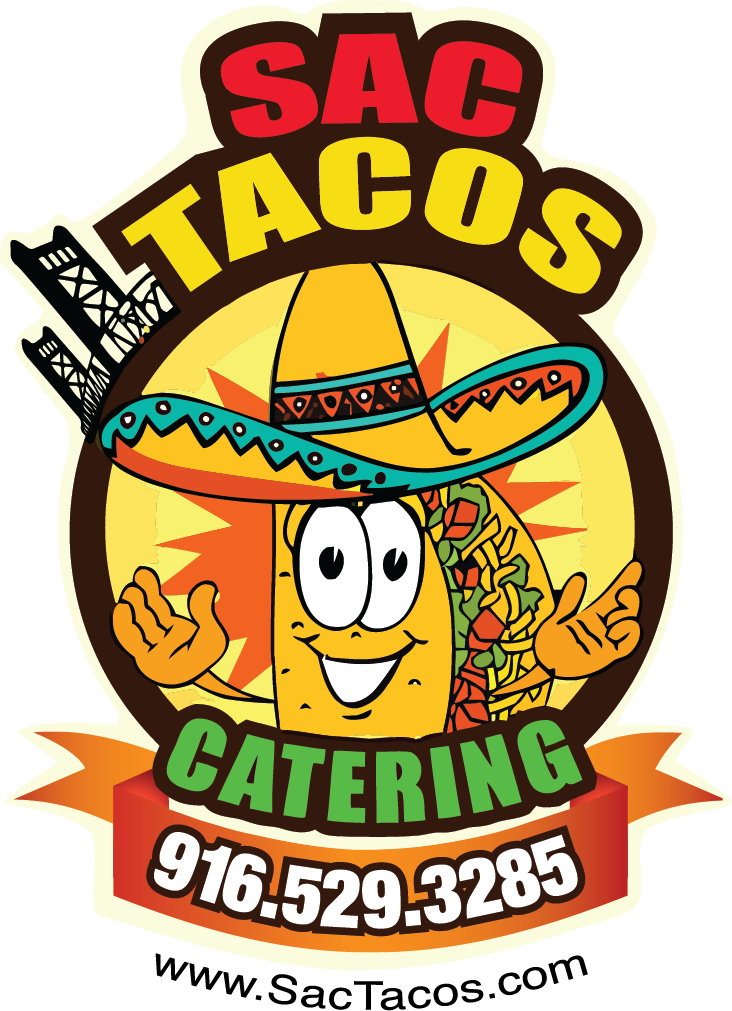 Sac Tacos The Best Taco Catering In Sacramento - Mexican Catering Logo (732x1011), Png Download