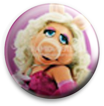 Muppets Miss Piggy - Miss Piggy Birthday (350x355), Png Download