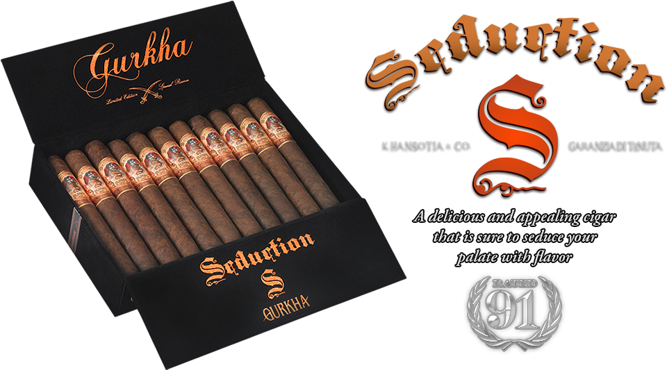 Gurkha Seduction Cigar Reviews, Liquor, Cigars, Smoking, - Cigars (980x570), Png Download
