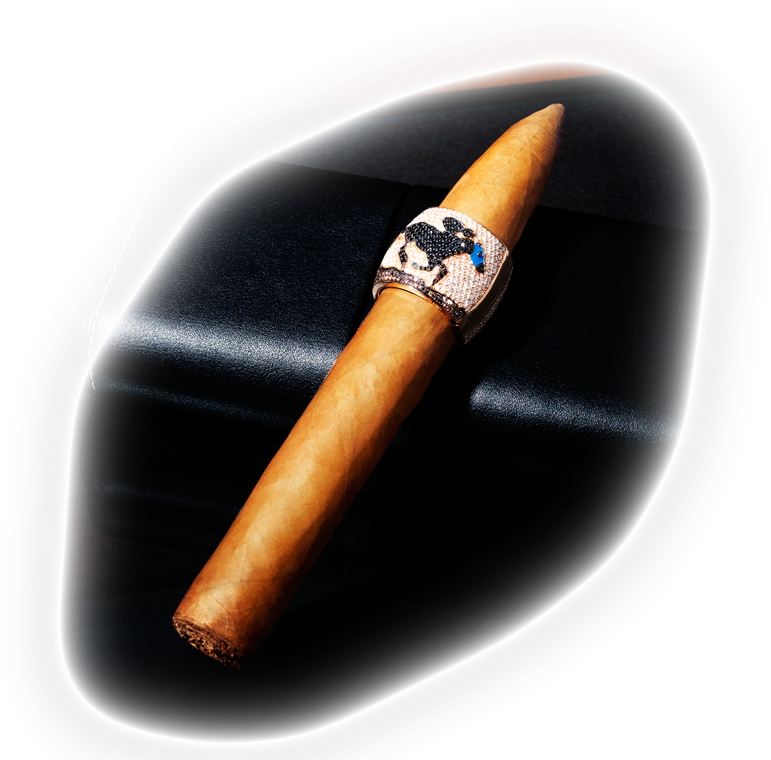 The Race Horse On Cigar With Wallet - Horse (771x760), Png Download
