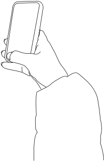 Cell Hand 3 Png Clip Arts - Darkness (464x600), Png Download