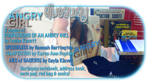 A Rafflecopter Giveaway - Confessions Of An Angry Girl Confessions Book 1 By (600x350), Png Download