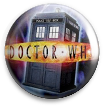 Doctor Who - Doctor Who - Tardis 25mm Badge (350x355), Png Download