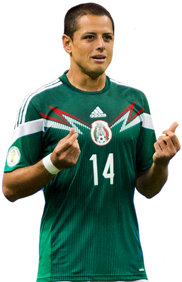 Chicharito Png - Jugadores Del Mundial Png (375x580), Png Download