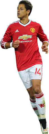 Javier Hernandez Manchester United Png (396x594), Png Download