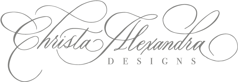 Christa Alexandra Designs - Wedding Invitation (800x278), Png Download