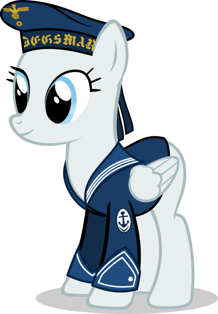 Anonymous, Aryan Pony, Clothes, Germany, Kriegsmarine, - Filename (745x1073), Png Download