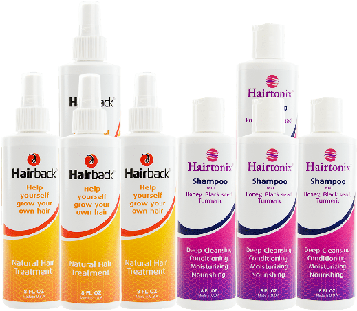 Hairback & Hairtonix Shampoo - Supply (650x495), Png Download