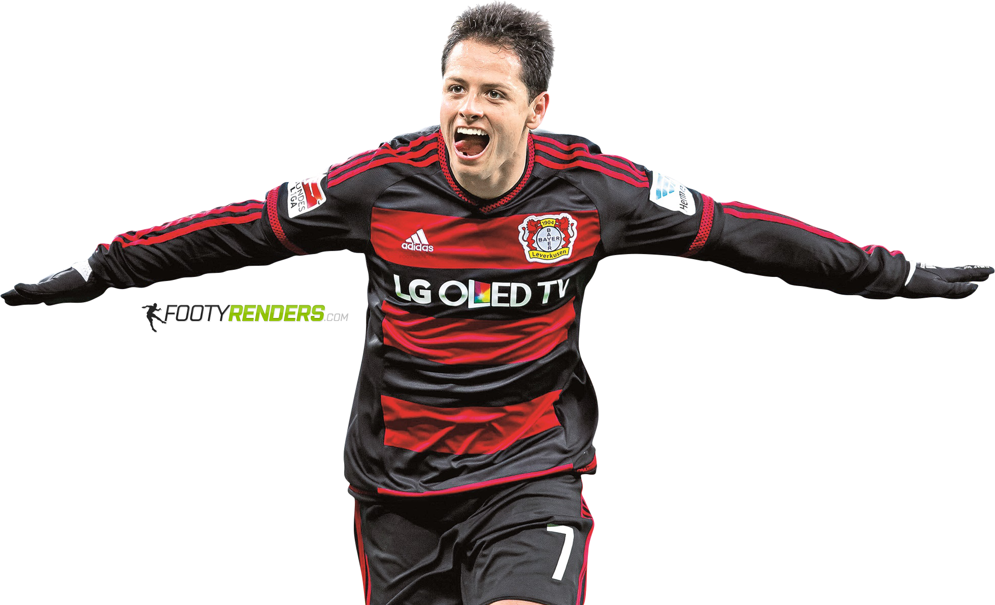 Javier “chicharito” Hernandez Render - Player (1960x1193), Png Download