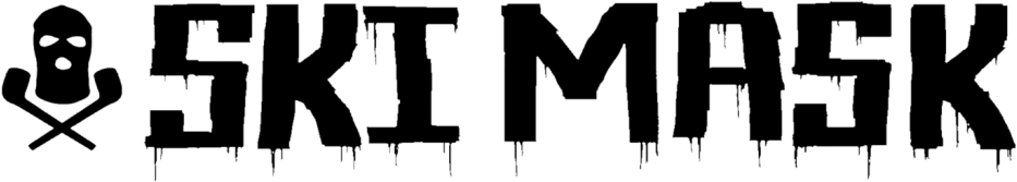 Cropped-skimask1 - Skimask - Drawing (1024x225), Png Download