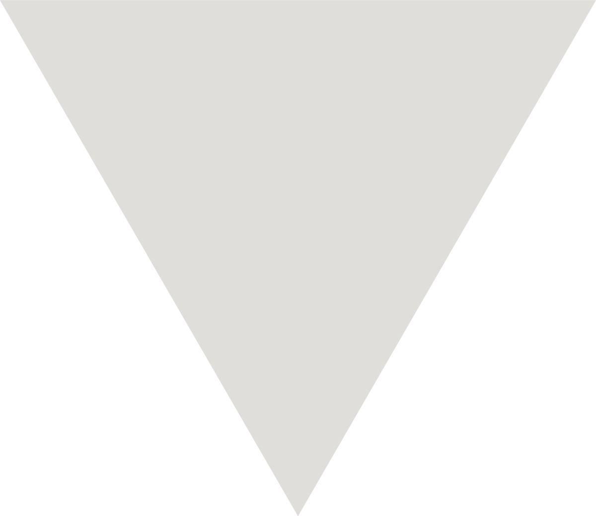 Upside Down Triangle - Upside Down Triangle In White (1200x1039), Png Download