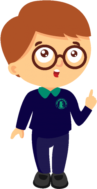 School Uniform - Boy In School Uniform Clipart (350x665), Png Download