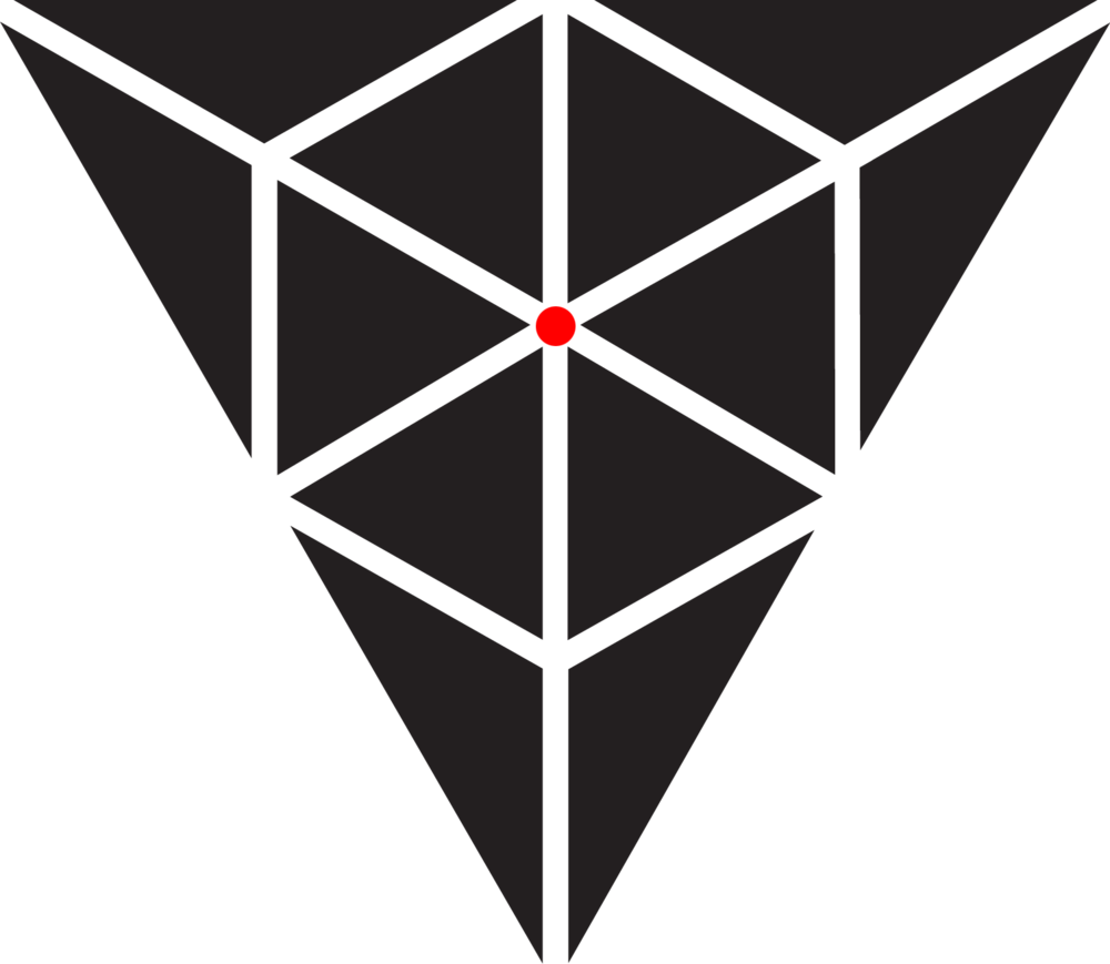 Blc Negative Logo Only With Red Dot - Data Mart (1000x869), Png Download