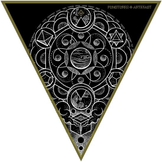 We Like The Design Upside Down, But You Can Also Ink - Geometric Tattoo Design (550x550), Png Download