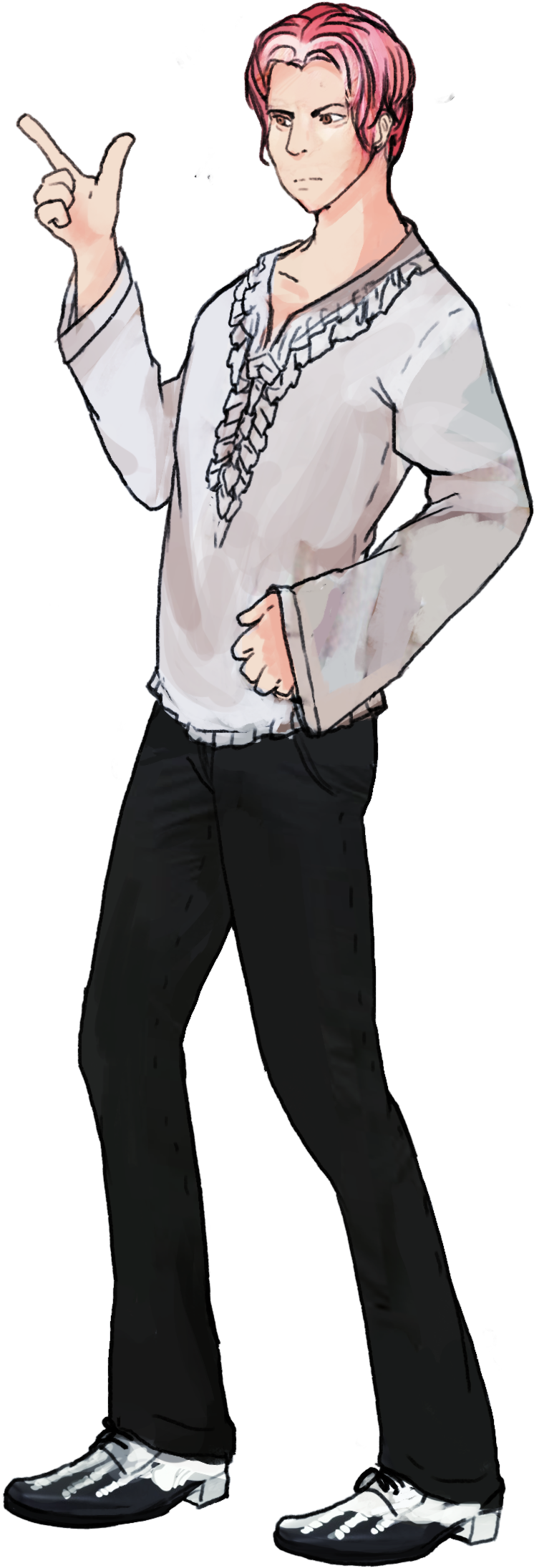 Momo Con - Standing (784x2219), Png Download
