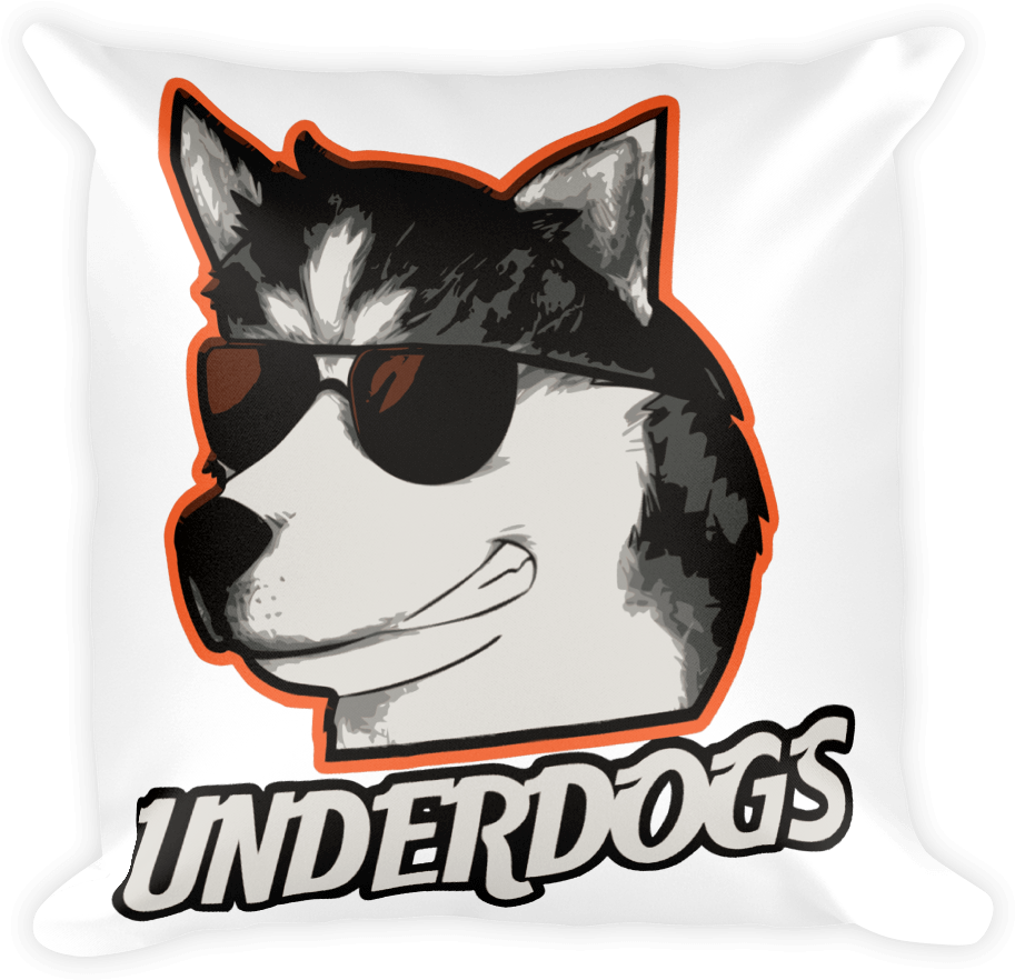 Underdog Streams Pillow - Cartoon (1000x1000), Png Download