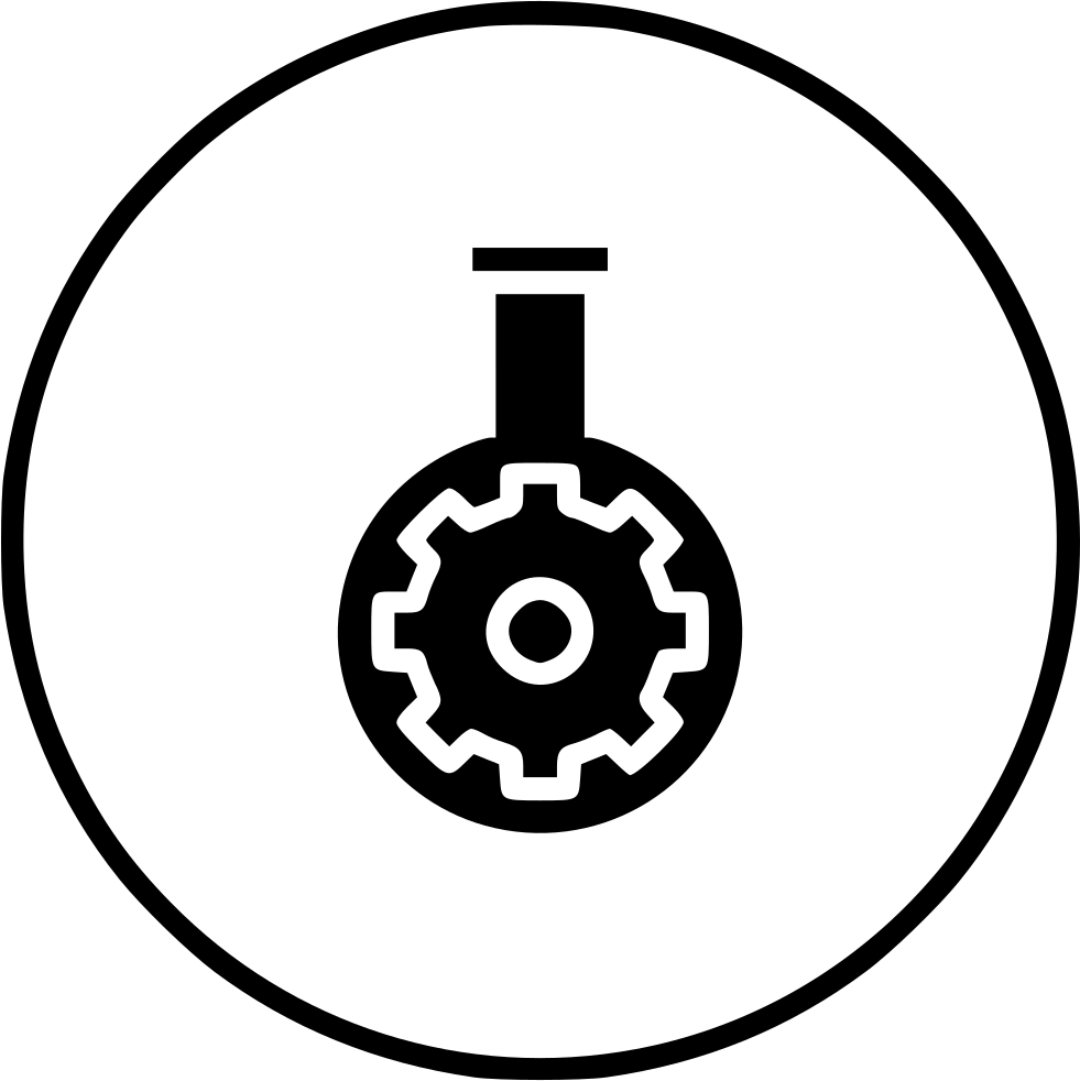 Glass Tube Settings Seo Research Preferences Gear Comments - Human Resources Flat Design (981x982), Png Download