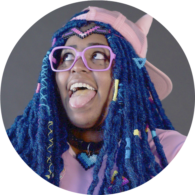 Momopixels-circle - Dreadlocks (687x699), Png Download