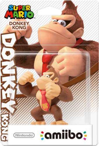 Super Mario Collection - Amiibo Smash Bros - Donkey Kong (500x500), Png Download