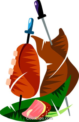 Churrasco, Brazilian Barbecue Royalty Free Vector Clip - Churrasco Clipart (310x480), Png Download