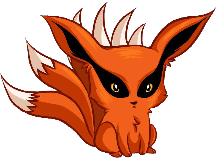 Kyuubi Chibi Png - Chibi Kyubi (800x798), Png Download